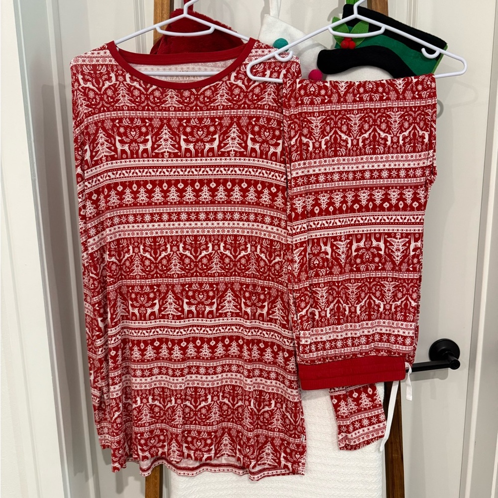 Little Sleepies Red Holiday Pajama Set (Men’s)